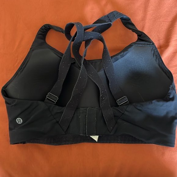 Lululemon Energy Bra High Support, Black, 36D - Picture 2 of 5